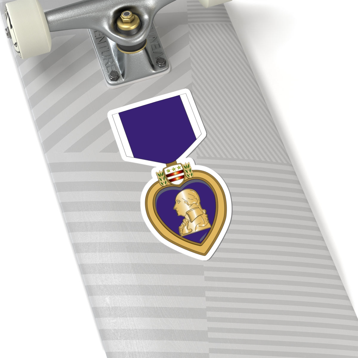 Kiss-Cut Stickers - Purple Heart wo Txt  X 300