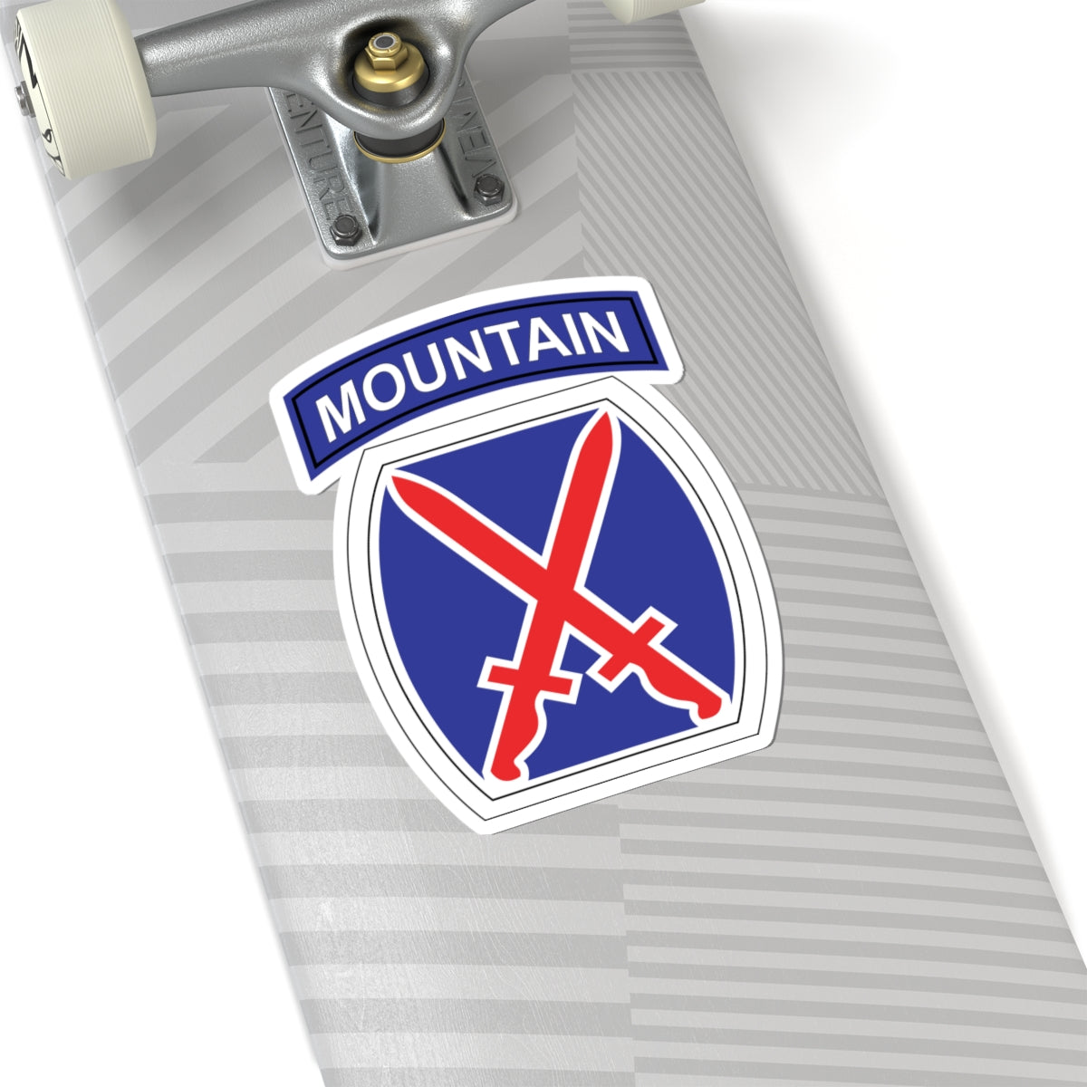 Kiss-Cut Stickers - SSI - 10th Mountain Division X 300
