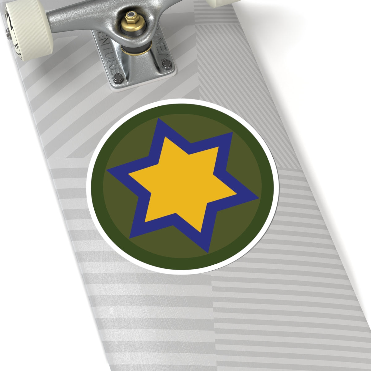 Kiss-Cut Stickers - SSI - 66th Cavalry Division X 300