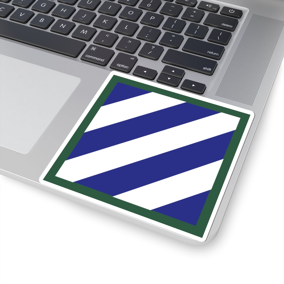 A kiss-Cut Stickers depicting the 3rd Infantry Division