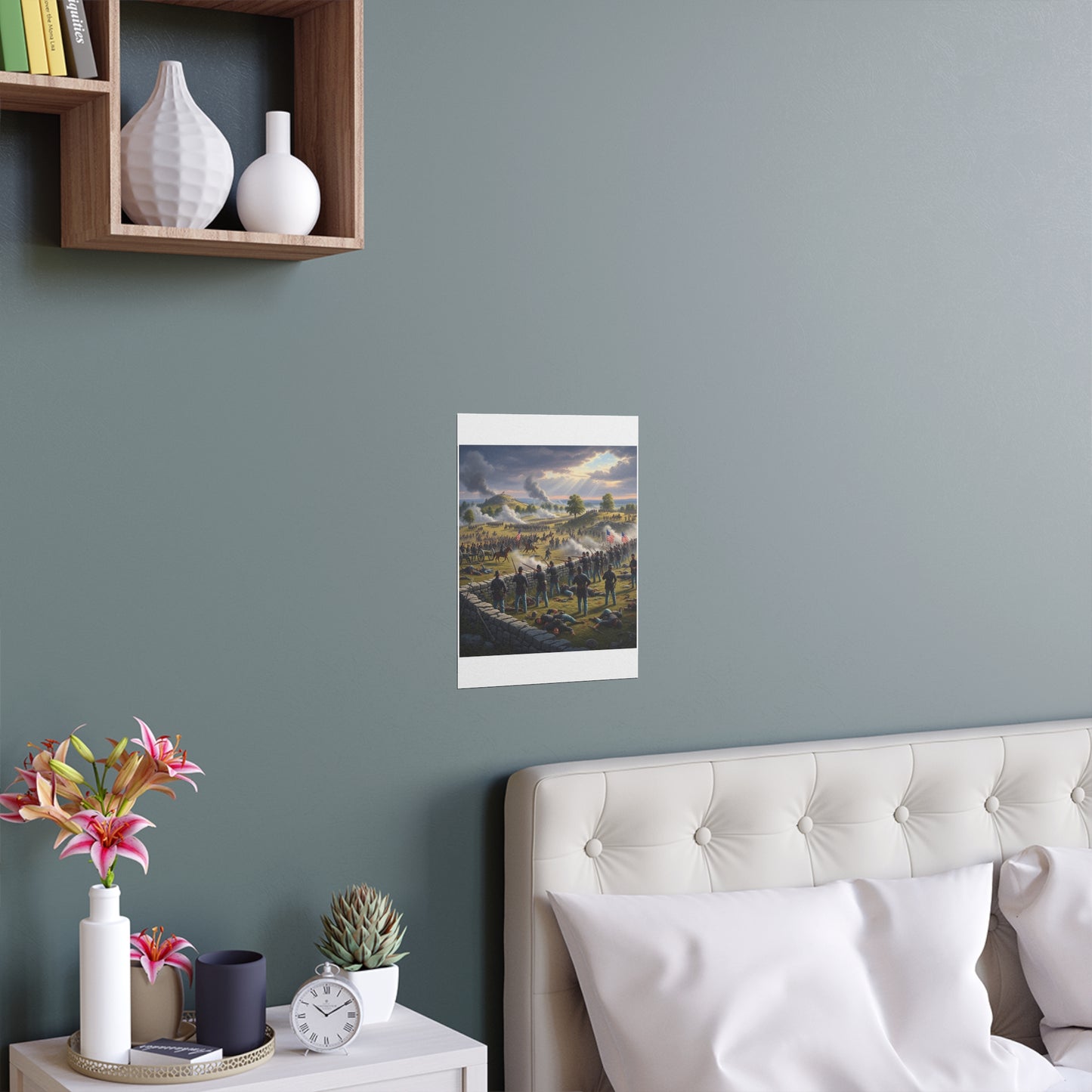 Indoor and Outdoor Silk Posters - Battle of Gettysburg