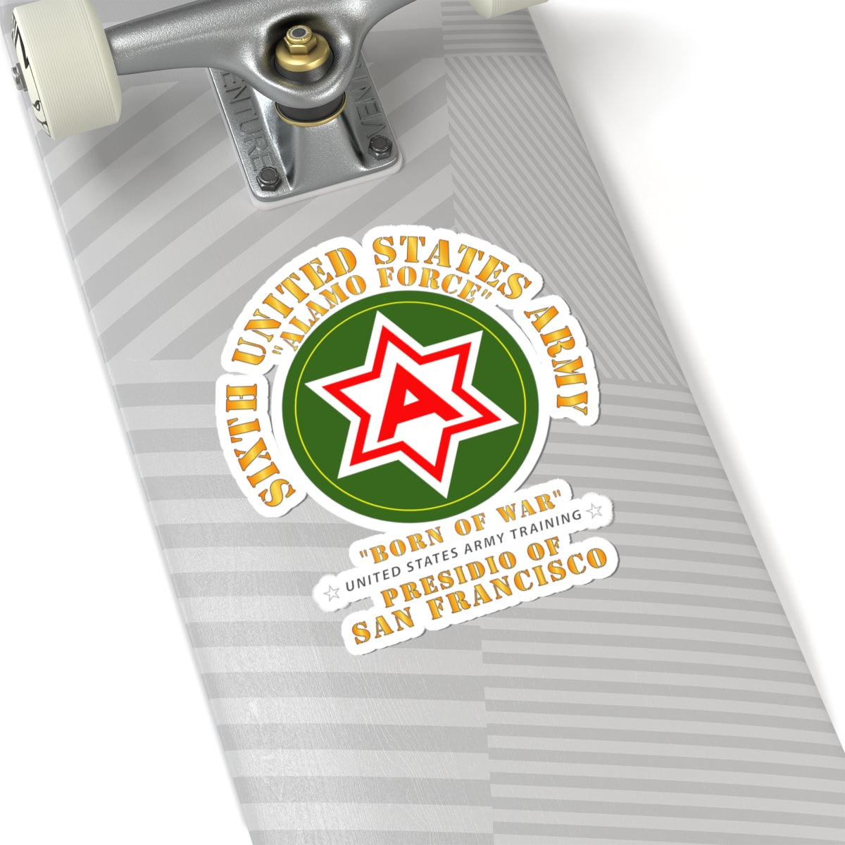 Kiss-Cut Stickers - 6th United States Army - Presidio SF