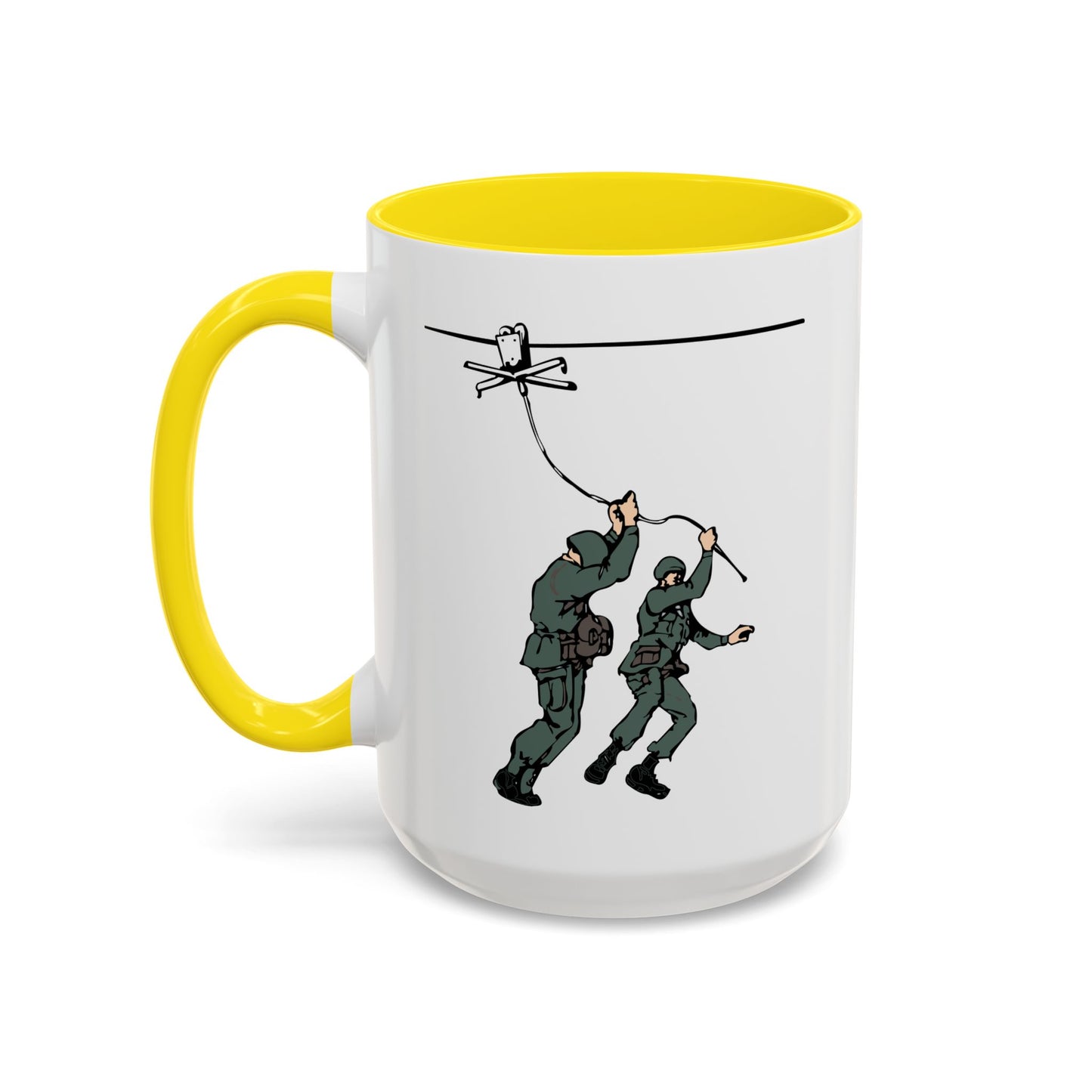 Accent Coffee Mug (11oz & 15oz) - Airborne - Lateral Drift Trainer X 300