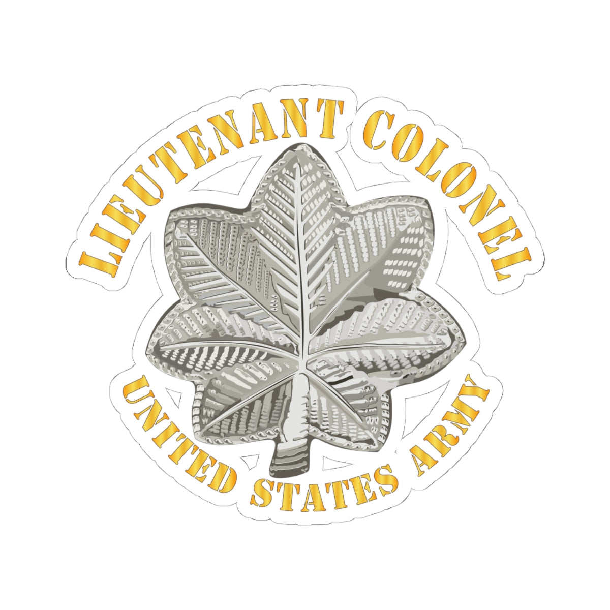 Kiss-Cut Stickers - Lieutenant Colonel - LTC - V1