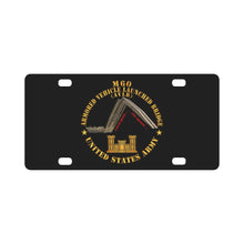 Load image into Gallery viewer, Armoured Vehicle Launcher Bridge (AVLB) - Launching X 300 Classic License Plate
