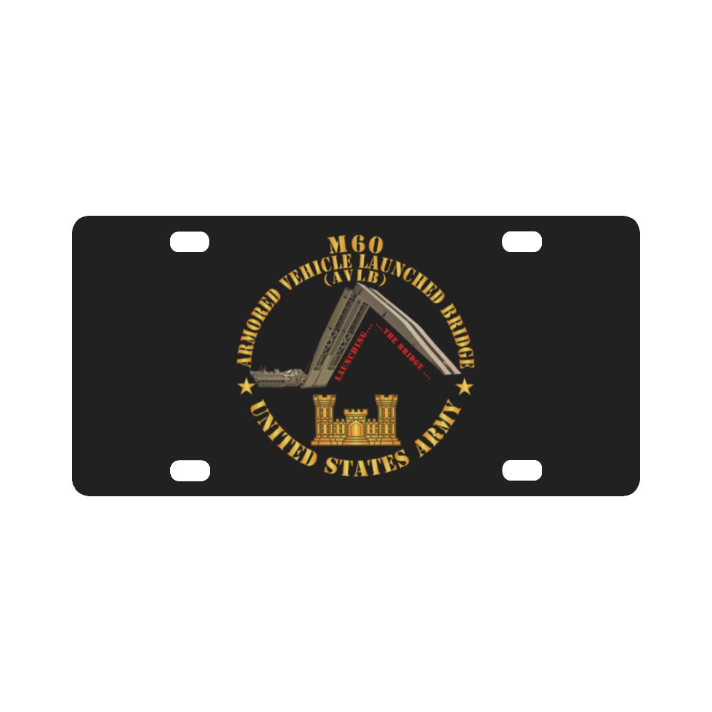 Armoured Vehicle Launcher Bridge (AVLB) - Launching X 300 Classic License Plate