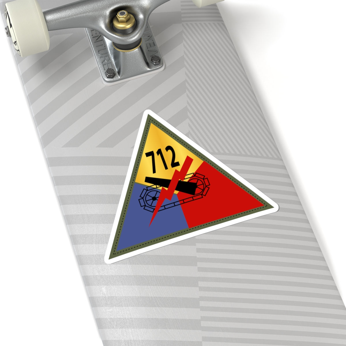 Kiss-Cut Stickers - 712th Tank Battalion SSI