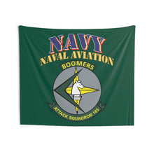 Load image into Gallery viewer, Indoor Wall Tapestries - Navy Attack Squadron 165  Tapestry
