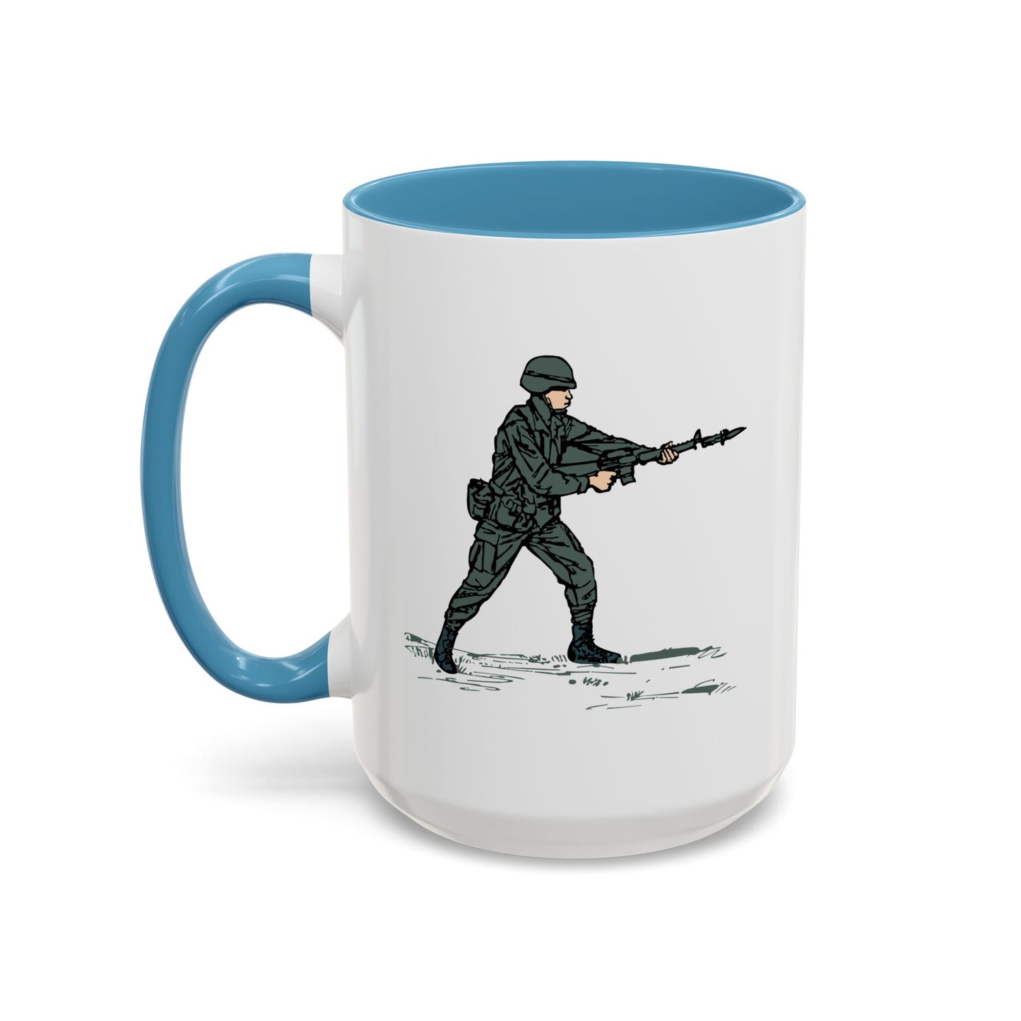 Accent Coffee Mug (11oz & 15oz) - Bayonet Training-Modified Thrust X 300