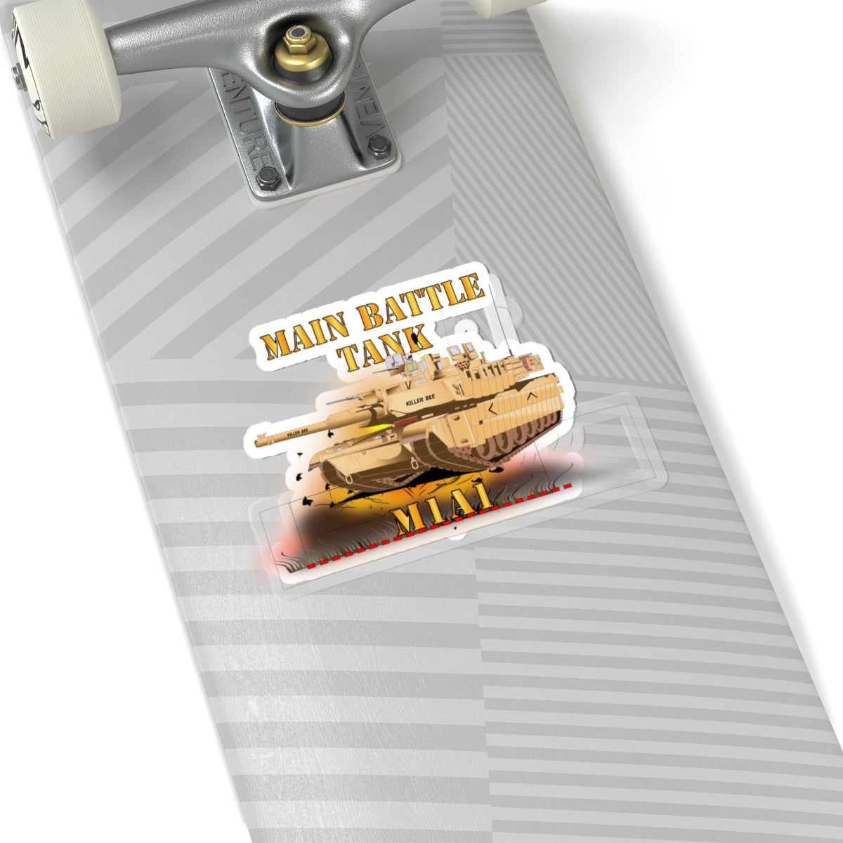 Kiss-Cut Stickers - Main Battle Tank - M1A1 X 300