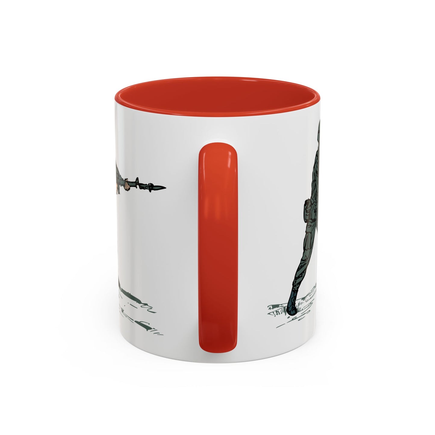 Accent Coffee Mug (11oz & 15oz) - Bayonet Training-Modified Thrust X 300