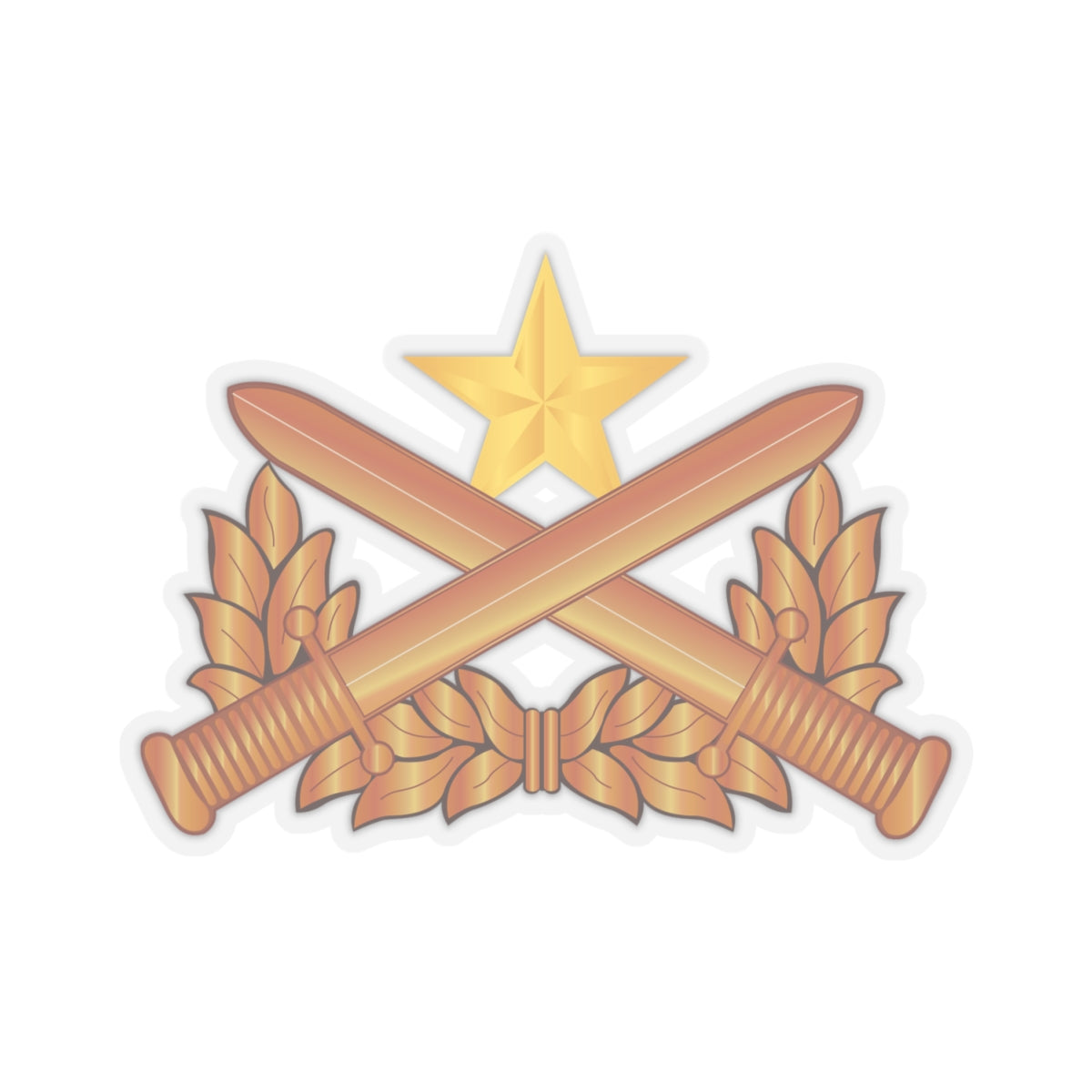 Kiss-Cut Stickers - Vietnam - Vietnam Ranger Qualification Badge X 300