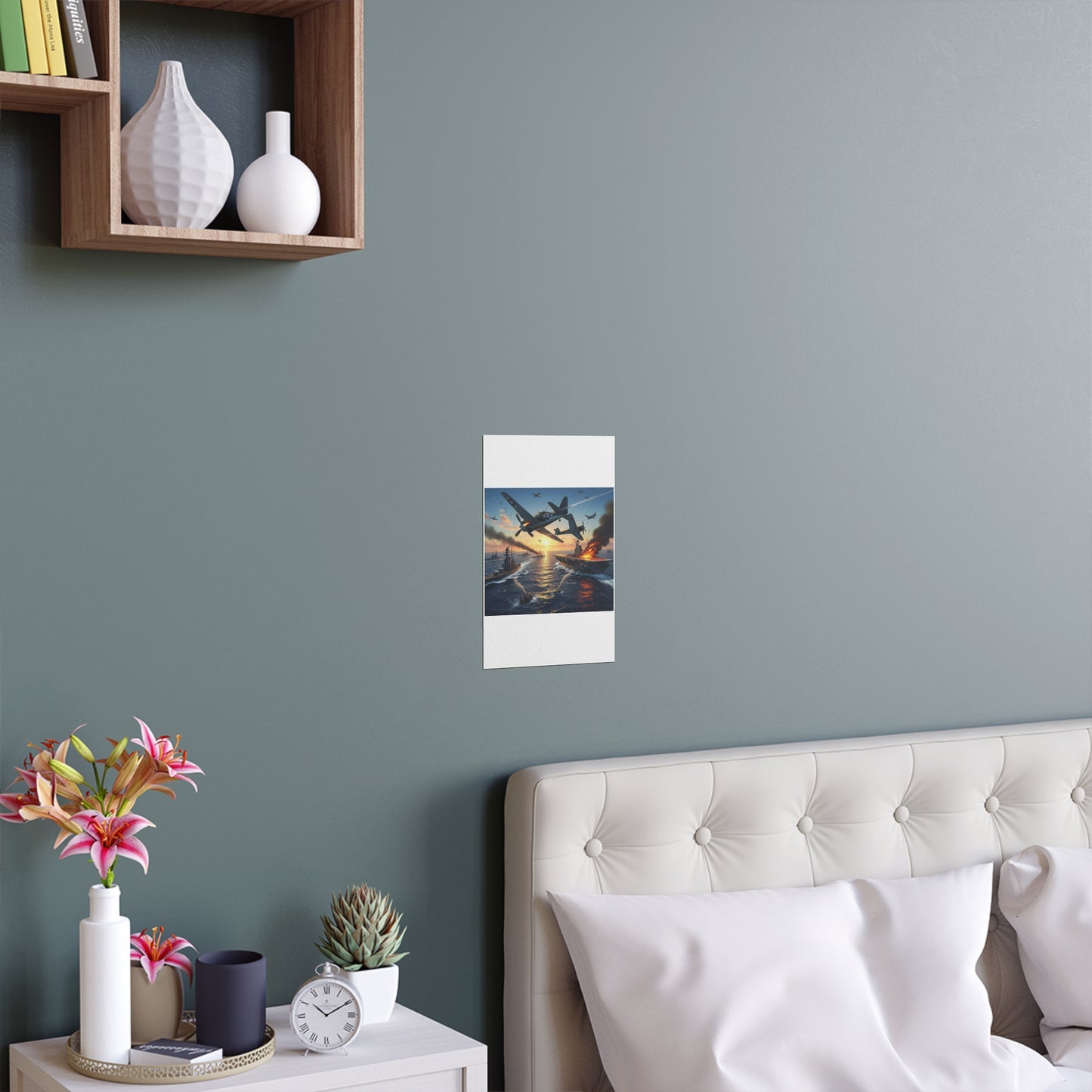 Indoor and Outdoor Silk Posters - Battle of Midway