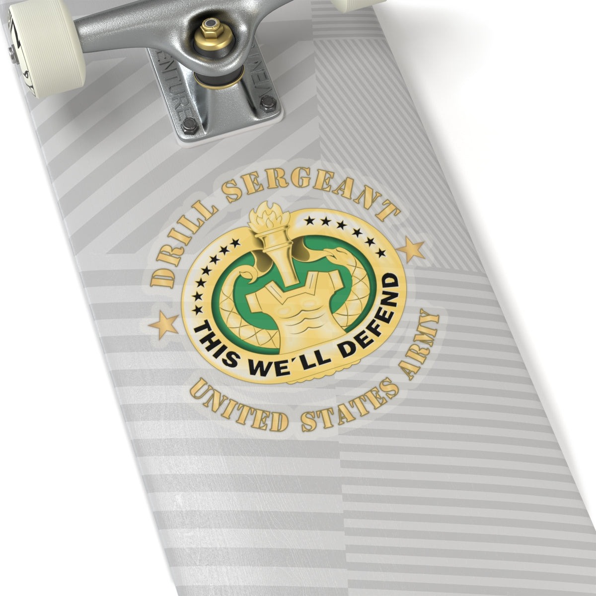 Kiss-Cut Stickers - Drill Sgt Badge - United States Army X 300