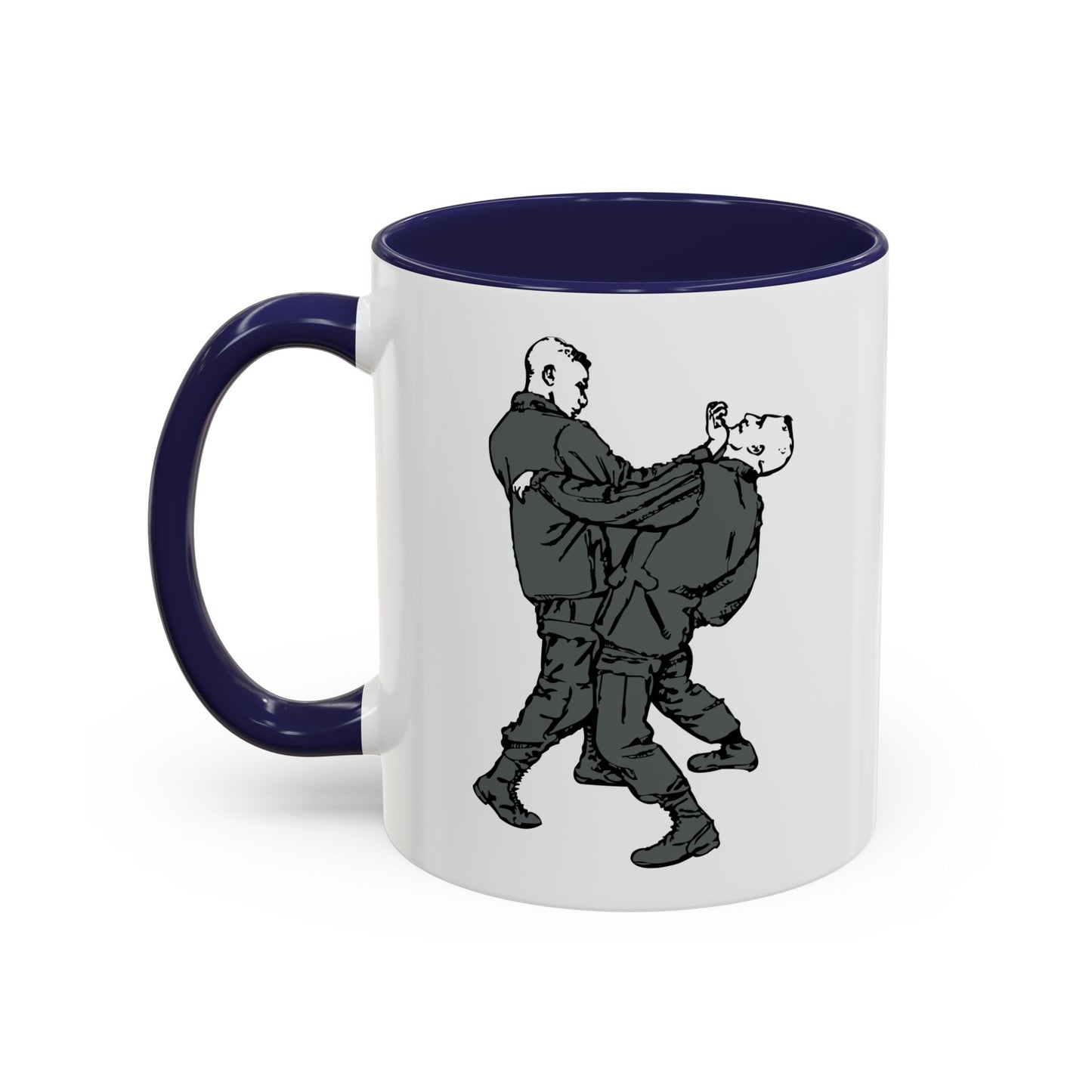 Accent Coffee Mug (11oz & 15oz) - Palm-Heel Strike to Chin X 300