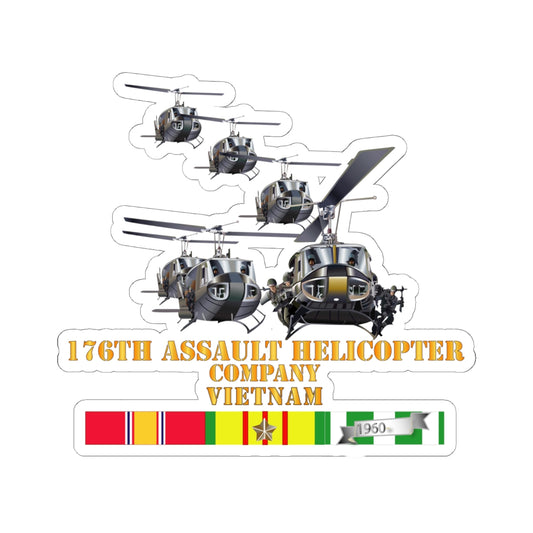 Kiss-Cut Stickers - 176th Assault Helicopter Co w SVC