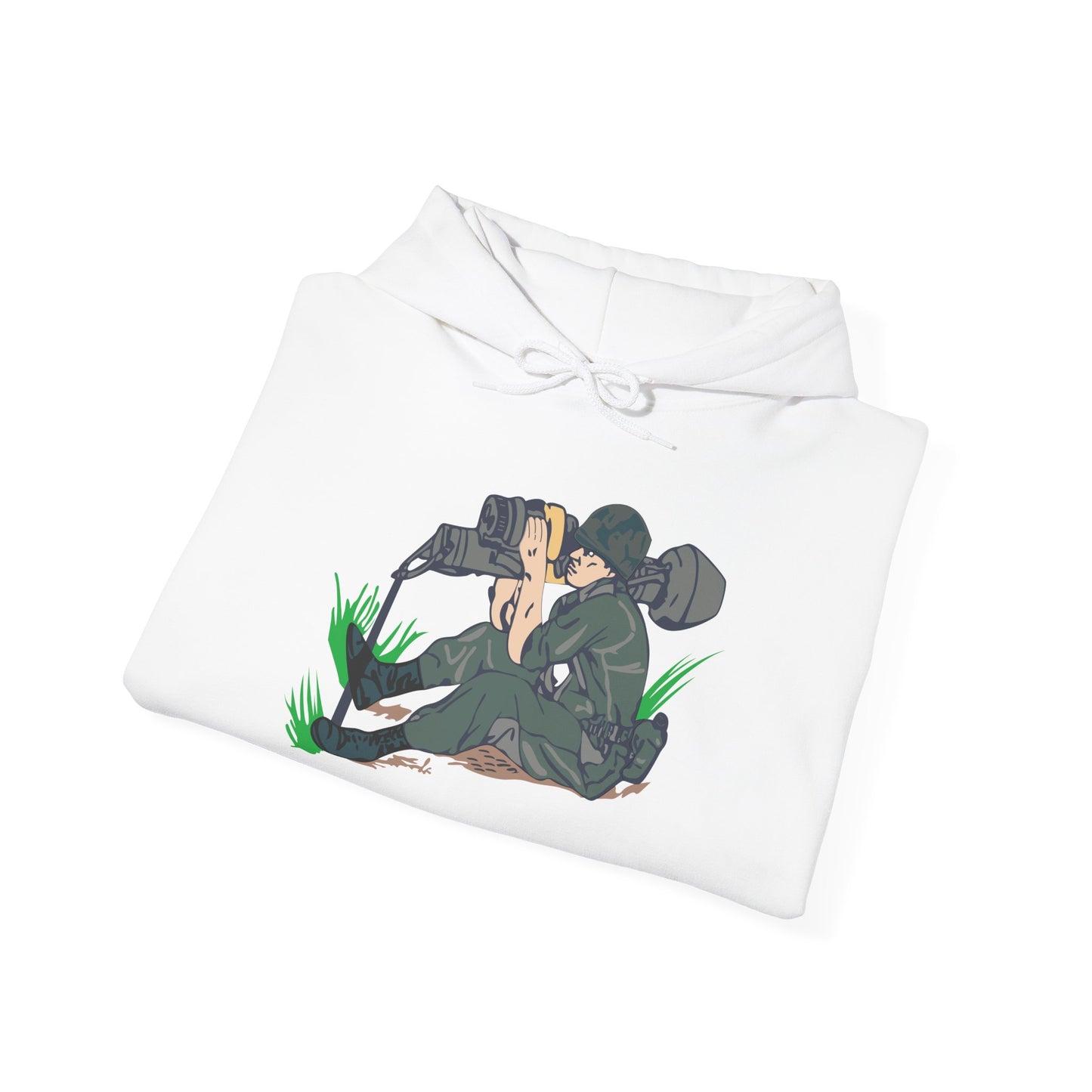 Unisex Heavy Blend Hooded Sweatshirt - Anti Armor M47 Dragon X 300