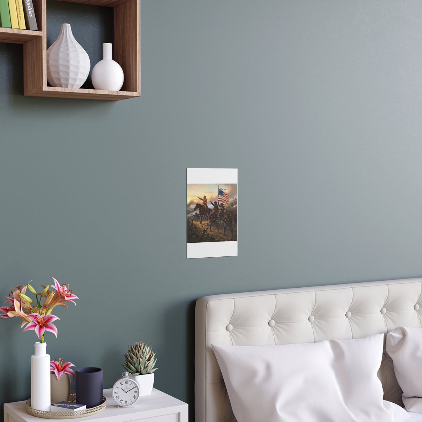 Indoor and Outdoor Silk Posters - Charge up JanJuan Hill