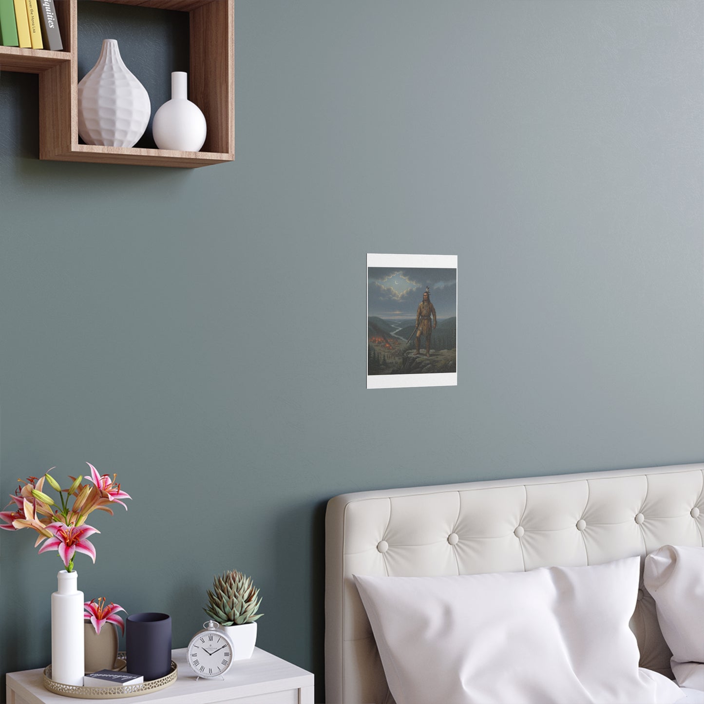 Indoor and Outdoor Silk Posters - The Last Mohican