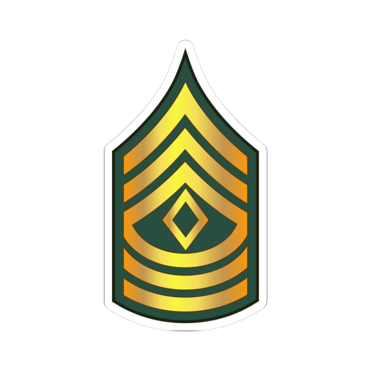 Kiss-Cut Stickers - First Sergeant - 1SG wo Txt