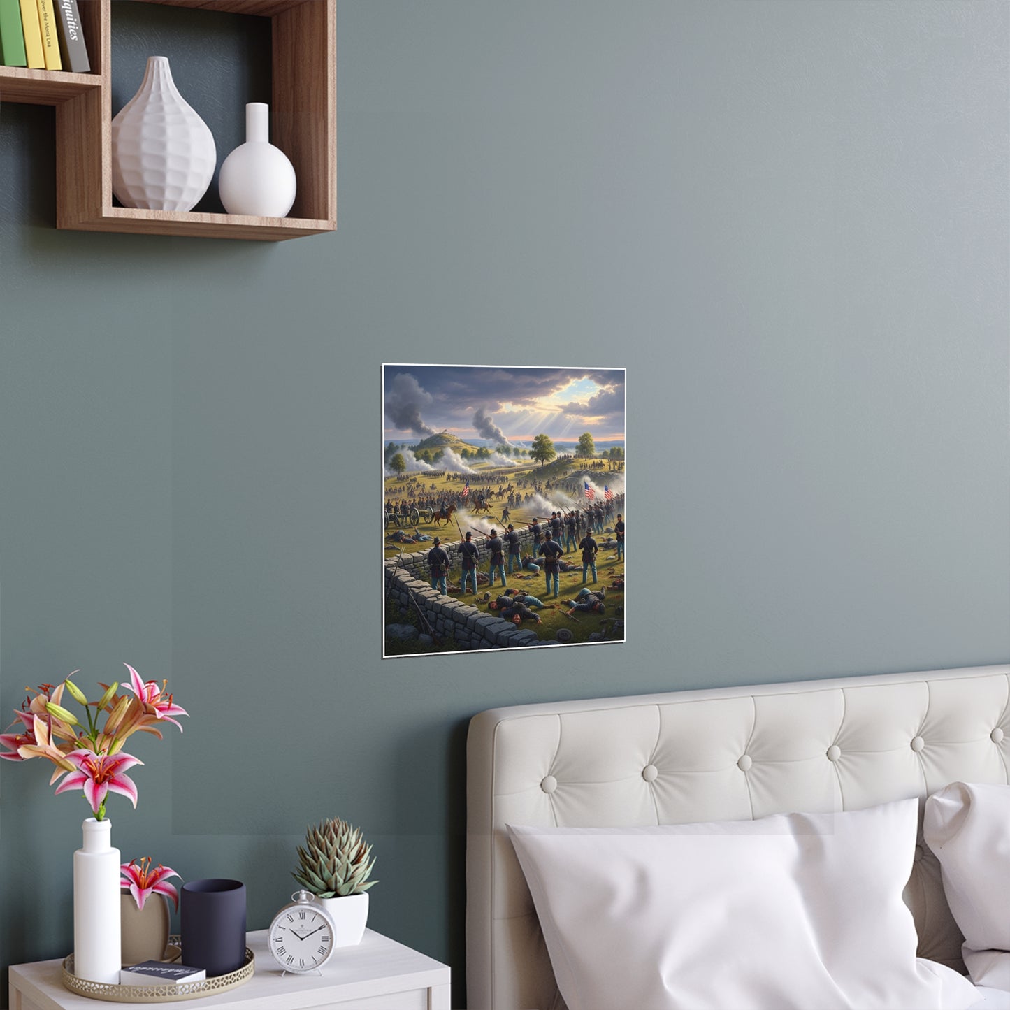Indoor and Outdoor Silk Posters - Battle of Gettysburg
