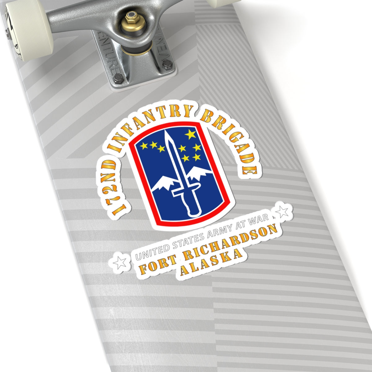 Kiss-Cut Stickers - 172nd In Bde - Ft Richardson AK X 300