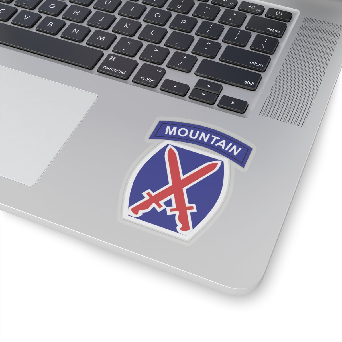 Kiss-Cut Stickers - 10th Mountain Division wo Txt