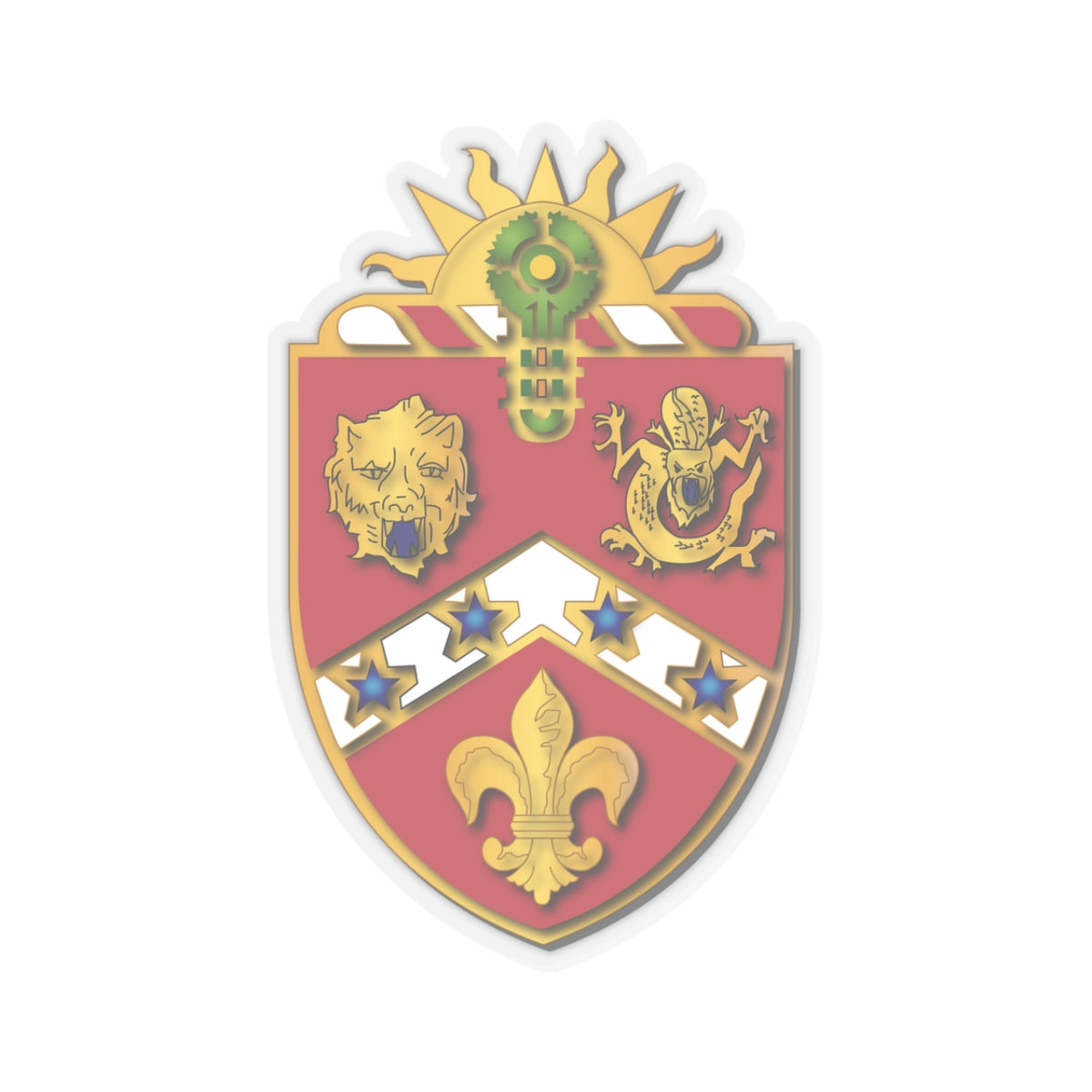 Kiss-Cut Stickers - 3rd Field Artillery Regiment wo Txt