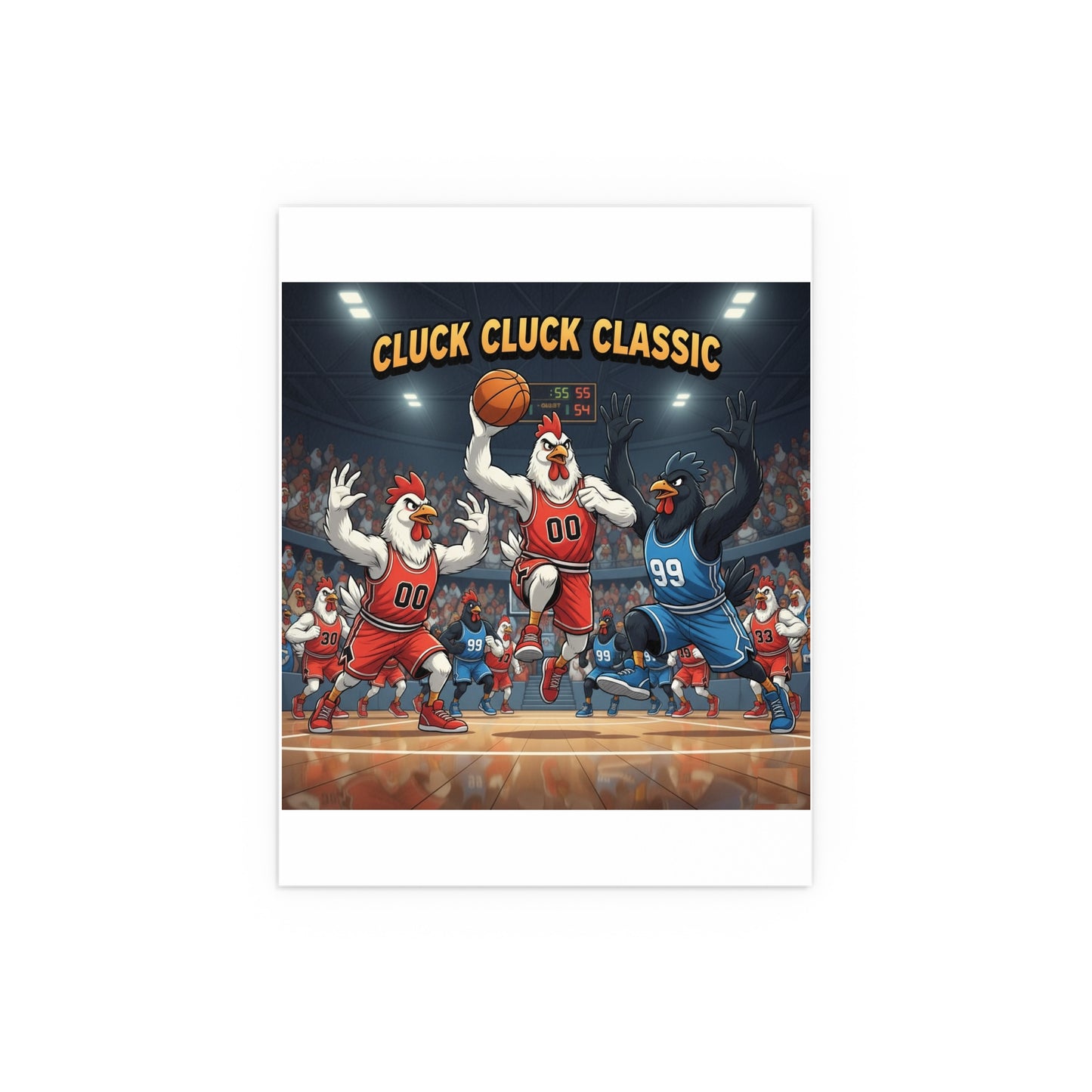 Indoor and Outdoor Silk Posters - Chicken Classic