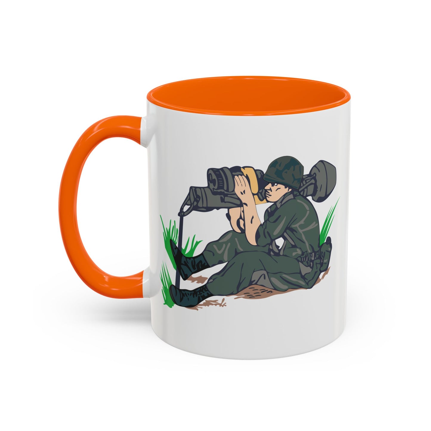 Accent Coffee Mug (11oz & 15oz) - Anti Armor M47 Dragon X 300