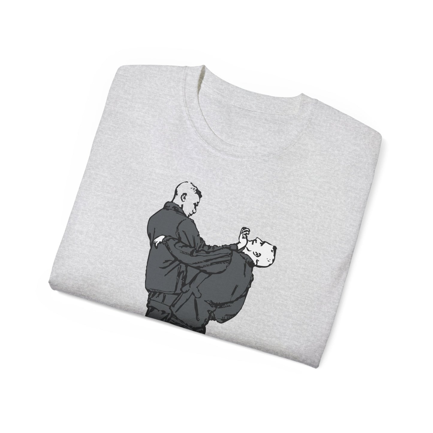 Unisex Ultra Cotton Tee - Palm-Heel Strike to Chin X 300