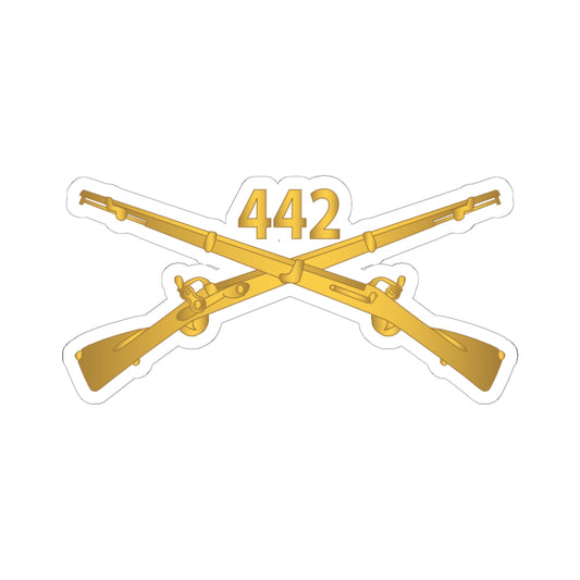 Kiss-Cut Stickers - 442nd Infantry Regiment - wo Txt w Br X 300