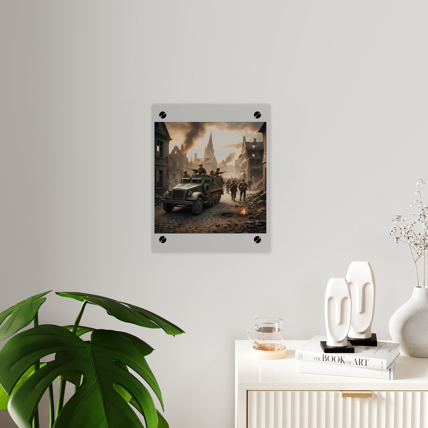 Acrylic Wall Art Panel - M3A1 Half-track