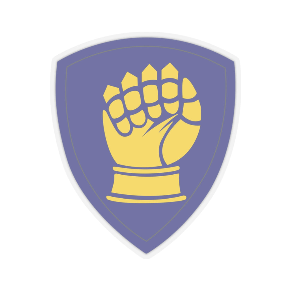 A kiss-Cut Stickers depicting The 46th Infantry Division.