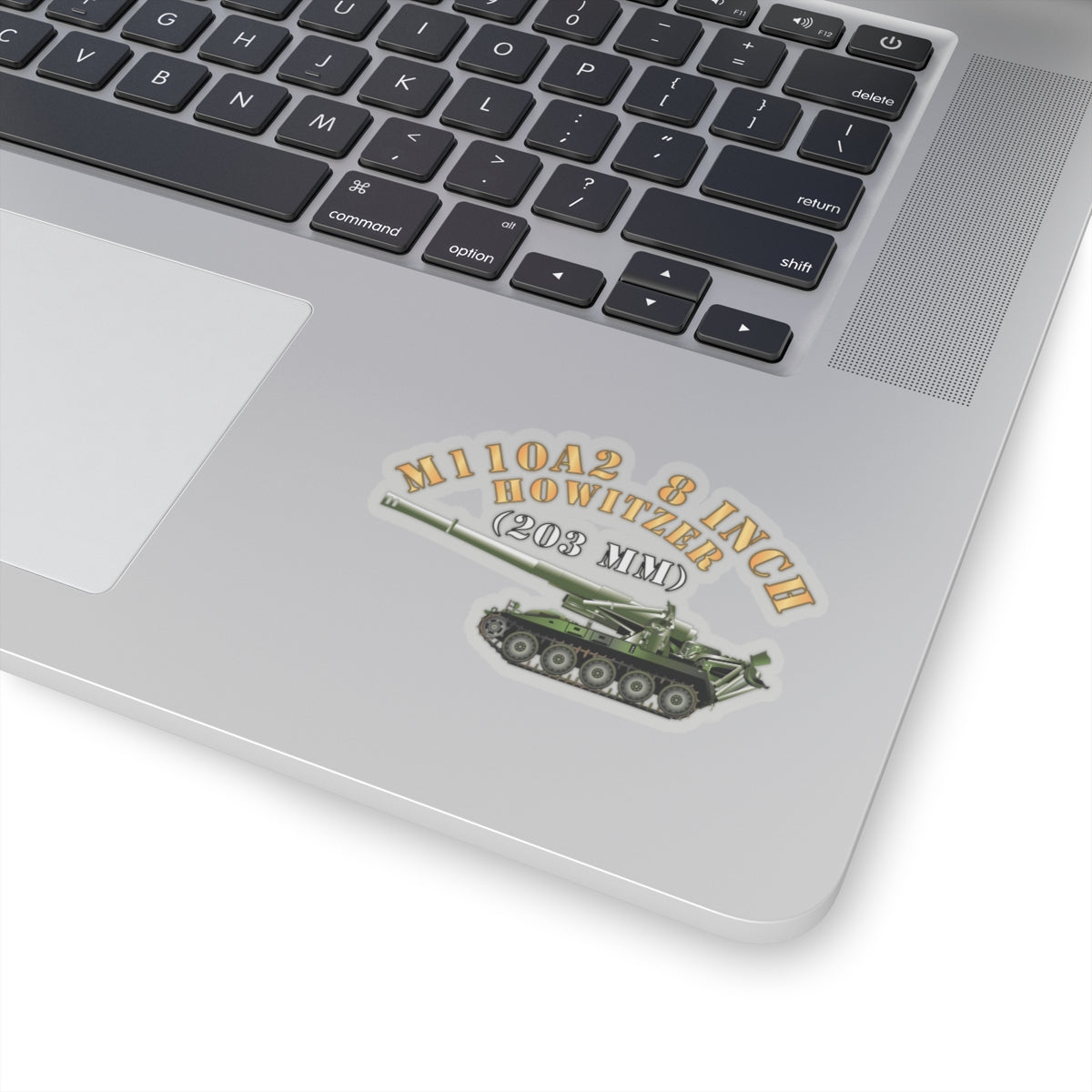Kiss-Cut Stickers - M110A2 - 8 Inch 203mm Howitzer X 300