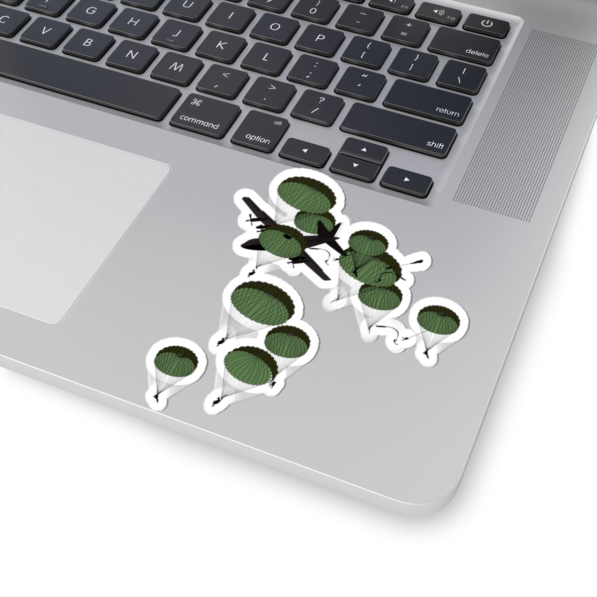 Kiss-Cut Stickers - Paratrooper - Mass Tac - 1 AC - 2 Doors - w Jumpers X 300