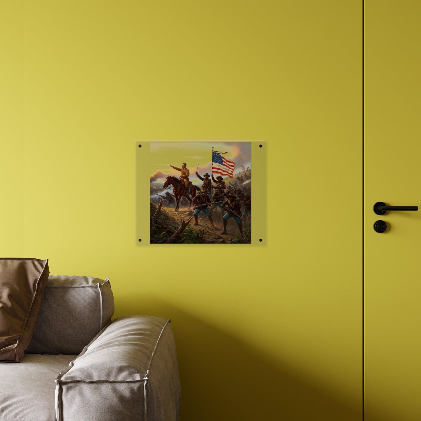 Acrylic Wall Art Panel - Charge up JanJuan Hill