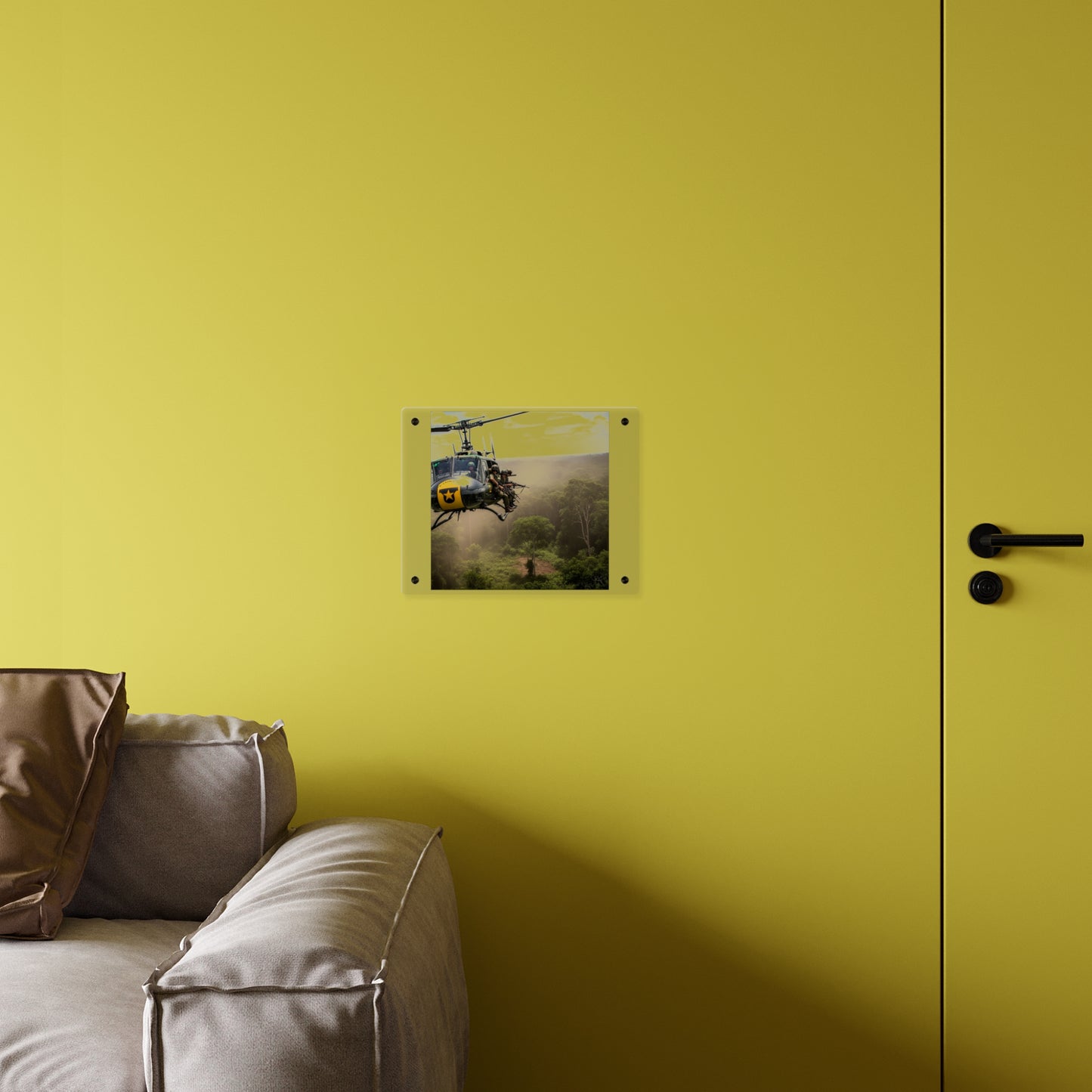 Acrylic Wall Art Panel - 1st Cavalry Division - Air Assault - Vietnam