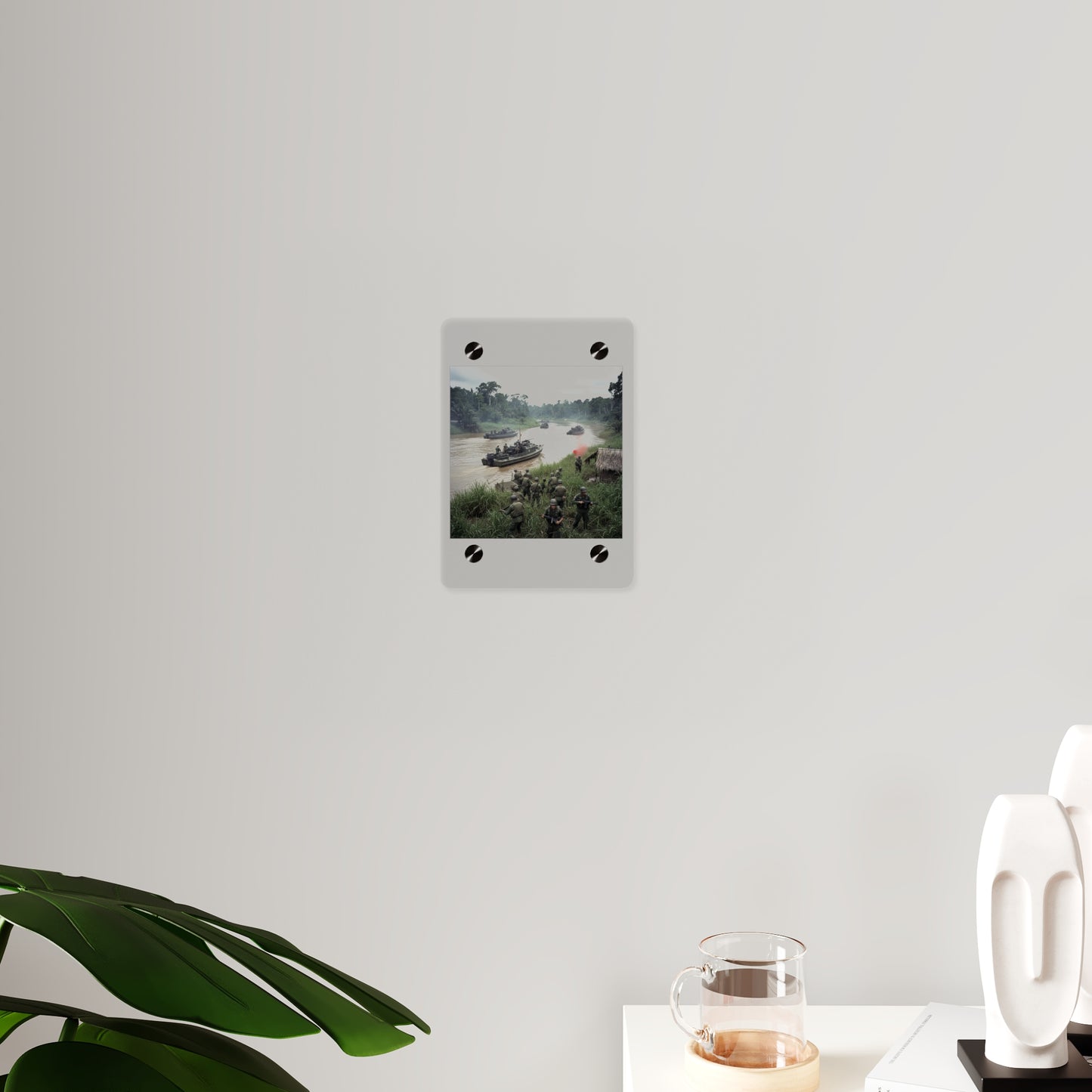 Acrylic Wall Art Panel - MRF - 9th Infantry in the Mekong - Vietnam