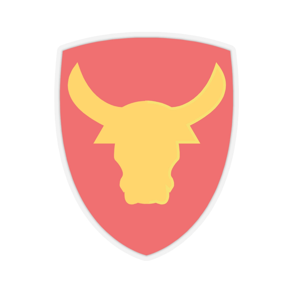 Kiss-Cut Stickers - 12th Infantry Division - SSI wo Txt - Philippine Division x 300