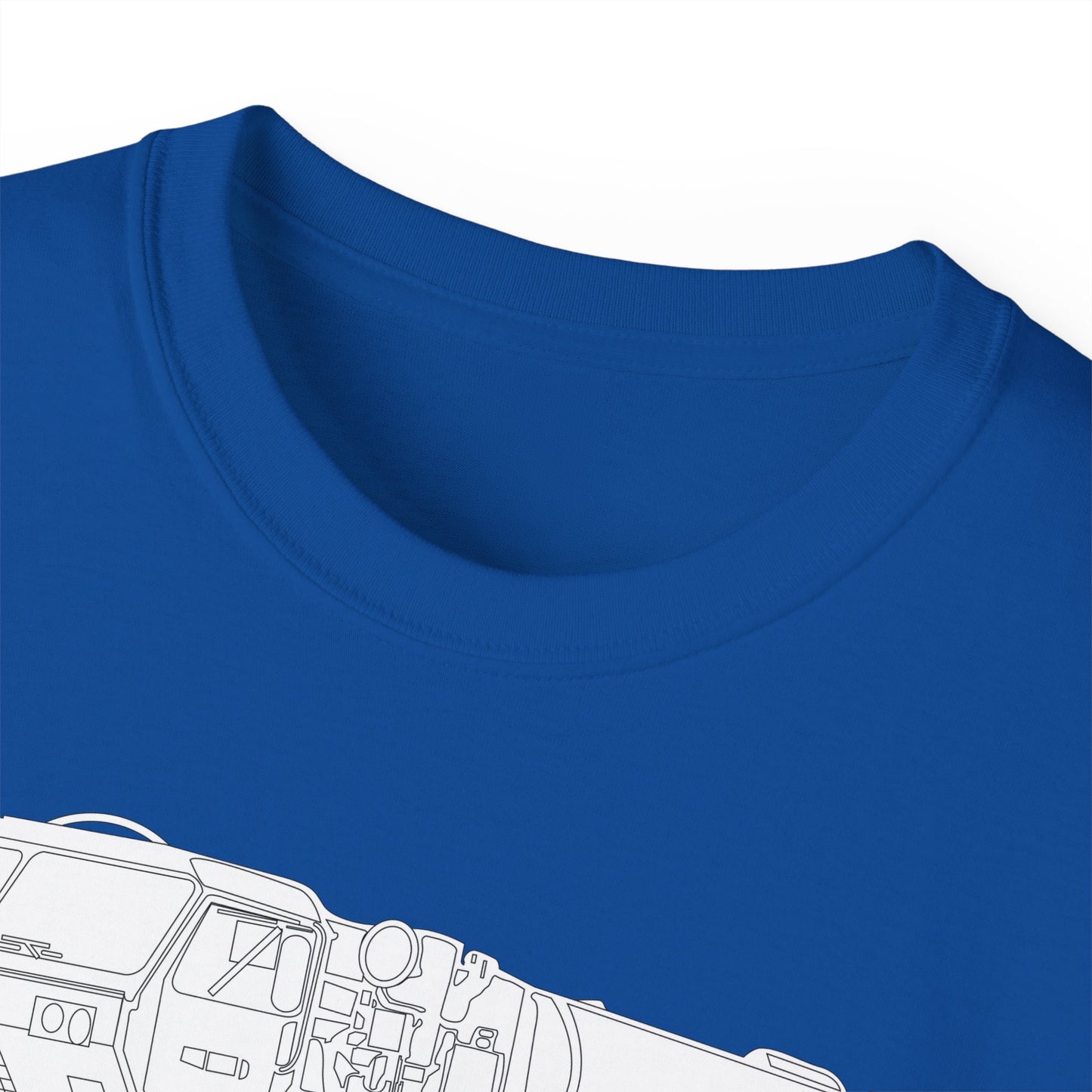 Unisex Ultra Cotton Tee - Vehicle - Fuel Truck - Front Left Oblique X 300