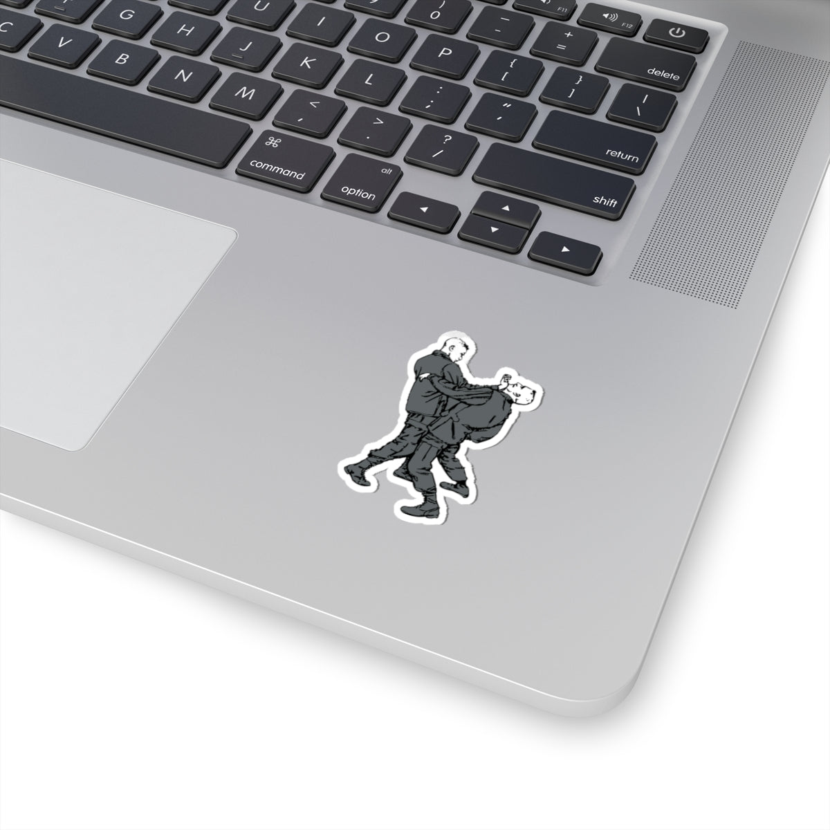 Kiss-Cut Stickers - Palm-Heel Strike to Chin X 300
