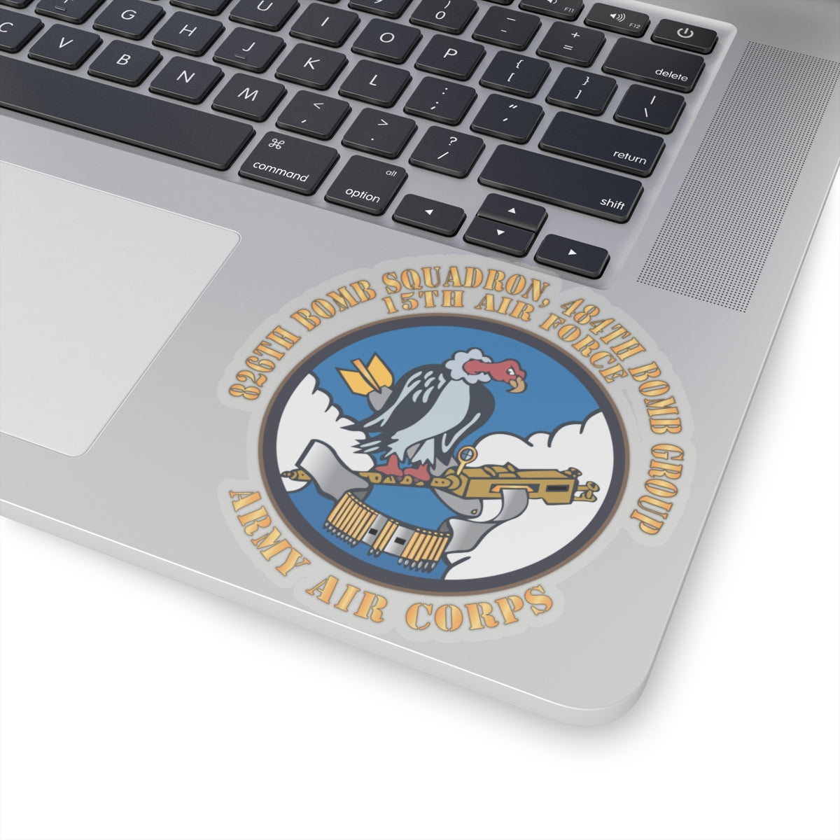 Kiss-Cut Stickers - AAC - 826th Bomb Squadron, 484th Bomb Group - 15th AAF X 300