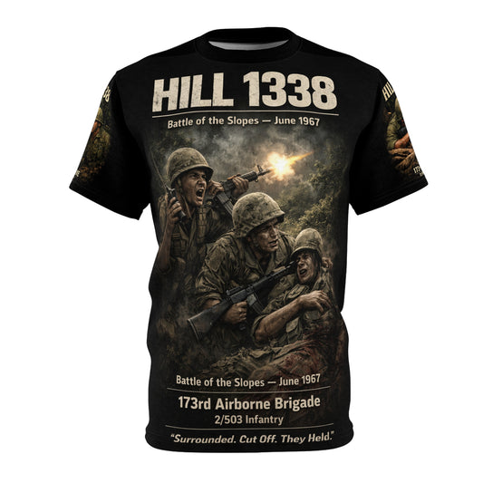 2nd Battalion 173rd Airborne 'Sky Soldiers' Tribute Tee – Battle of Hill 138 (Vietnam)