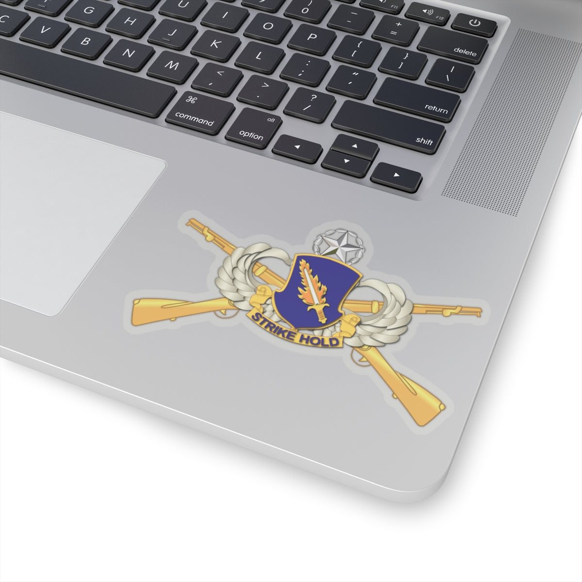 Kiss-Cut Stickers - Airborne Badge - 504th Infantry Regiment w Br - Mstr - No Tx X 300