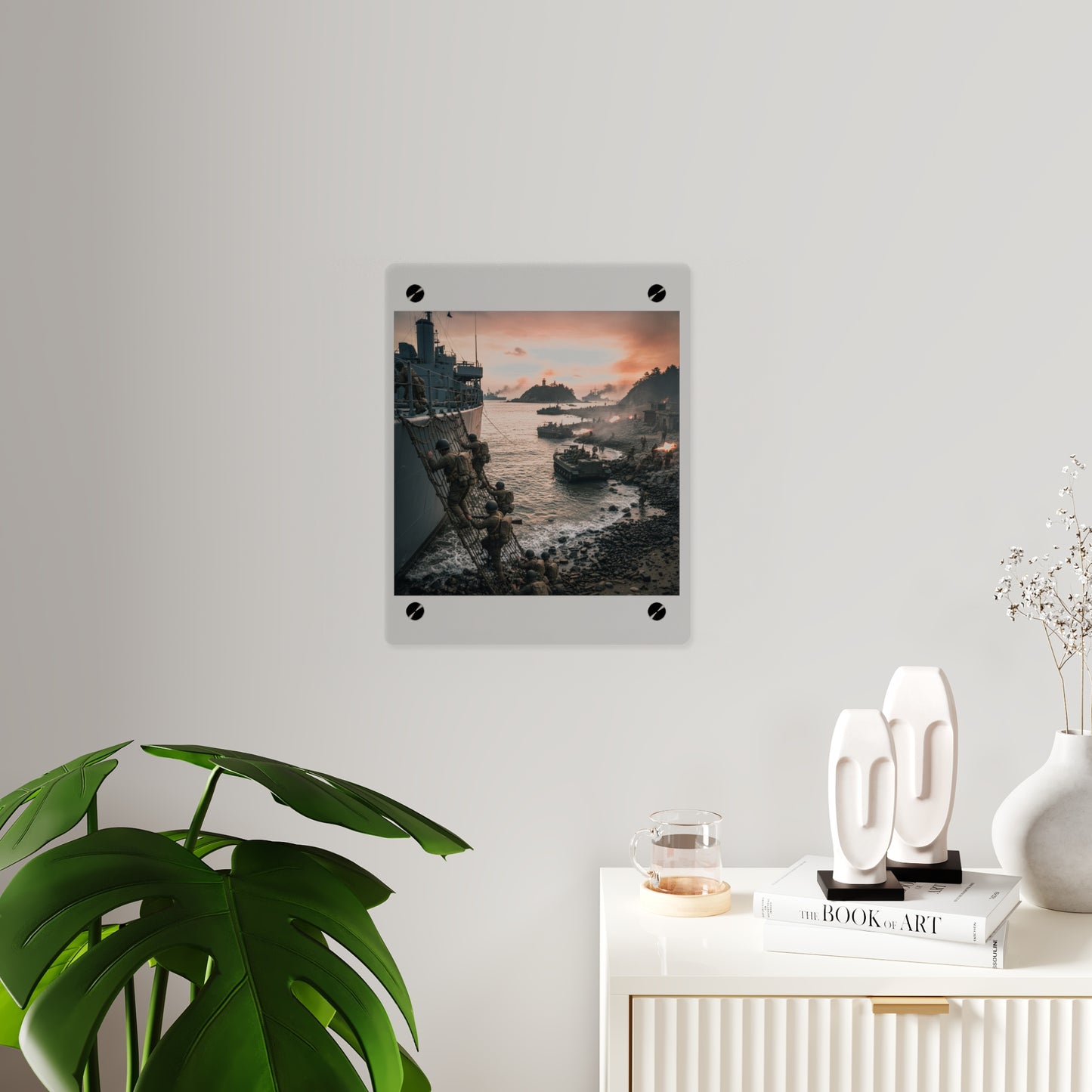 Acrylic Wall Art Panel - Inchon Landing - Korean War