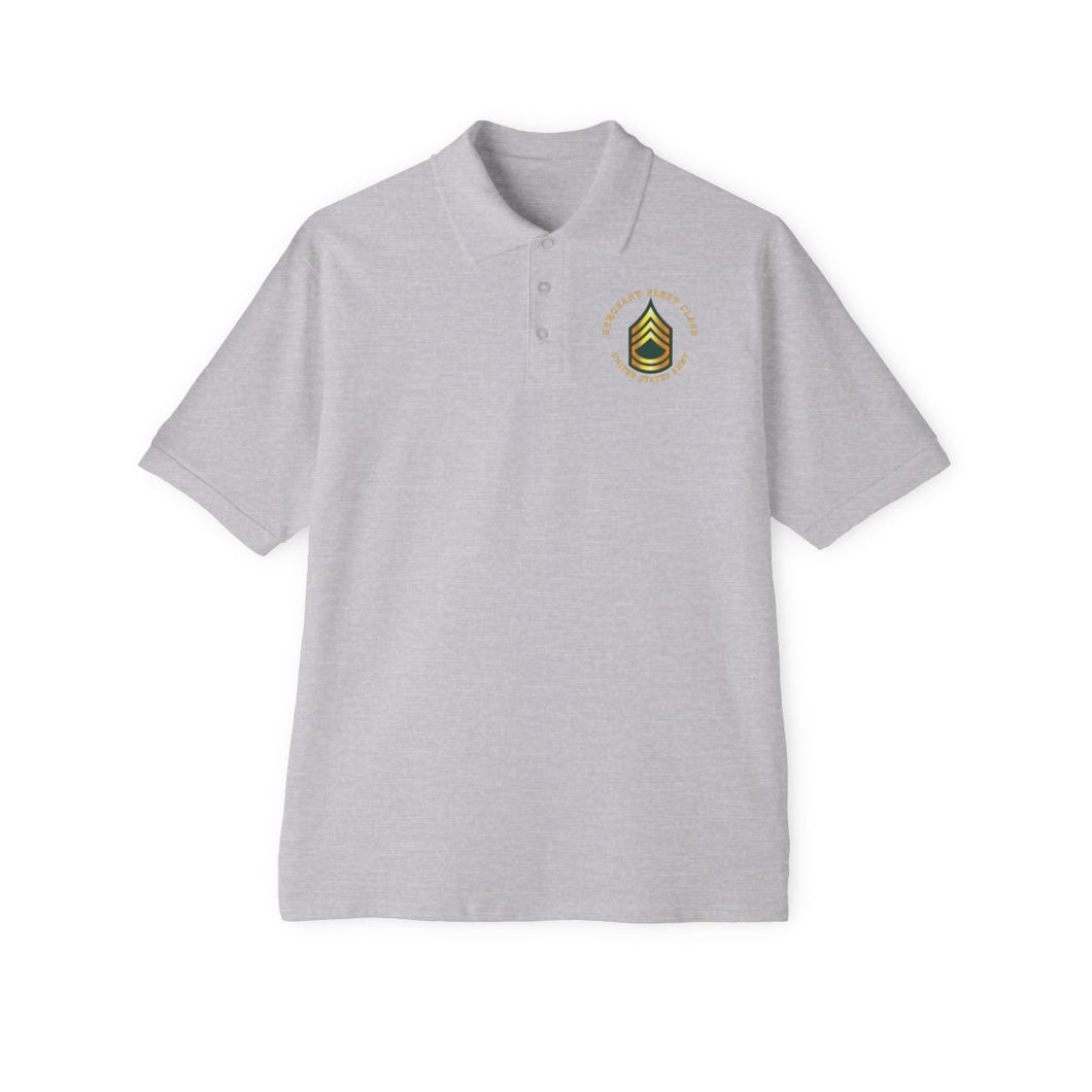 Men's Piqué Polo - Sergeant First Class - SFC