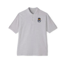 Load image into Gallery viewer, Men&#39;s Piqué Polo - Jag Corps Crest - Pen is Mighter
