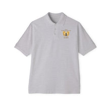 Load image into Gallery viewer, Men&#39;s Piqué Polo - Emblem - Warrant Officer - CW3 - Retired
