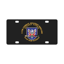 Load image into Gallery viewer, Army - 11th Combat Aviation Brigade w DS SVC Ribbons wo DropShadow Classic License Plate
